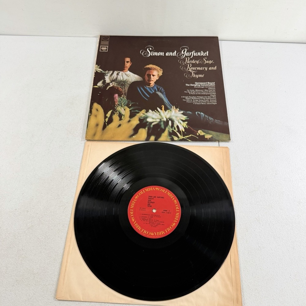 Simon And Garfunkel ~ Parsley Sage Rosemary & Thyme ~ Vinyl LP PC 9363 EX